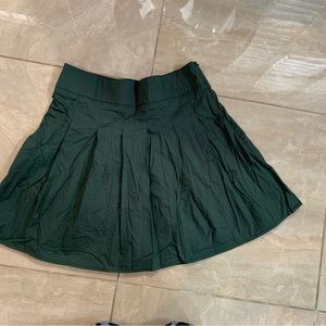 Princess Polly green mini skirt size 8